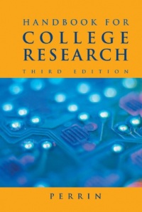 Handbook for College Research (with 2009 MLA Update Card) Handbook for College Research (with 2009 MLA Update Card)