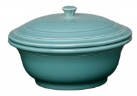 Fiesta 70-Ounce Covered Casserole, Turquoise Fiesta 70-Ounce Covered Casserole, Turquoise