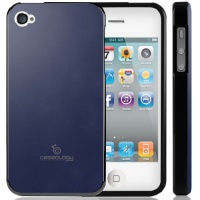 Caseology Matte Finish Slim Fit Flexible Hybrid TPU Case for Apple iPhone 4/4S (Matte Navy Blue) Caseology Matte Finish Slim Fit Flexible Hybrid TPU Case for Apple iPhone 4/4S (Matte Navy Blue)