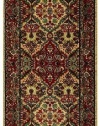 Area Rug 2x8 Runner Traditional Multi Color-Indigo Blue Color - Karastan Original Karastan Collection