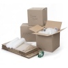 Duck Brand Moving Kit with 12 Boxes of 4 Rolls Bubble Wrap, 1 Roll HD Clear Packing Tape (280640)