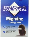 WellPatch Cooling Headache Pads, Migraine, 4 - 2 x 5 1/8-Inch Pads (Pack of 6)