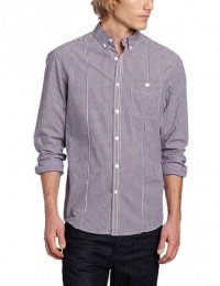 Kenneth Cole Men's Irridescent Gingham Shirt Kenneth Cole Men's Irridescent Gingham Shirt
