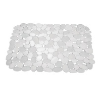 InterDesign Pebblz Sink Large Sink Mat, Clear InterDesign Pebblz Sink Large Sink Mat, Clear