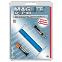 MAGLITE K3A116 AAA Solitaire Flashlight, Blue MAGLITE K3A116 AAA Solitaire Flashlight, Blue