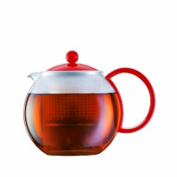 Bodum Assam Medium Tea Press, 1.0 l, 34 oz., Red Bodum Assam Medium Tea Press, 1.0 l, 34 oz., Red