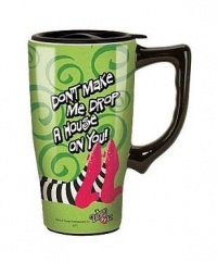 Wizard of Oz Wicked Witch Ceramic Travel Mug Wizard of Oz Wicked Witch Ceramic Travel Mug