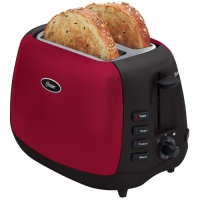 Oster 6595 Inspire 2-Slice Toaster, Red/Black Oster 6595 Inspire 2-Slice Toaster, Red/Black