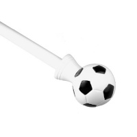 BCL Soccer Ball Curtain Rod Set - 28 - 48 in. BCL Soccer Ball Curtain Rod Set - 28 - 48 in.