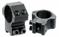 AccuShot Premium Mid-Profile Airgun .22 Ring for 1-Inch Scope (4 Screws) AccuShot Premium Mid-Profile Airgun .22 Ring for 1-Inch Scope (4 Screws)