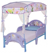 Disney Fairies Toddler Bed with Canopy