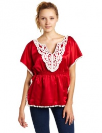 My Michelle Juniors Charmeuse Butter Fly Top My Michelle Juniors Charmeuse Butter Fly Top