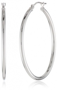 Duragold 14k Gold Hoop Earrings, (1.4 Diameter) Duragold 14k Gold Hoop Earrings, (1.4 Diameter)