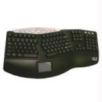 Adesso Tru-Form Pro Contoured Ergonomic Keyboard with TouchPad (PCK-308UB) Adesso Tru-Form Pro Contoured Ergonomic Keyboard with TouchPad (PCK-308UB)