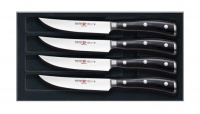 Wusthof Classic Ikon 4-Piece Steak Set, Black Wusthof Classic Ikon 4-Piece Steak Set, Black