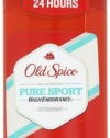 Old Spice High Endurance Pure Sport Scent Men's Deodorant 3 Oz (Pack of 4)