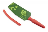 Kuhn Rikon Flexi 6-Inch Knife Spatula, Red/Green Kuhn Rikon Flexi 6-Inch Knife Spatula, Red/Green
