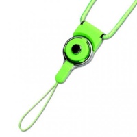 Reiko STRAP-LCGR Fashionable Universal Neck Strap Lanyard for Mobile Phones- 1 Pack - Retail Packaging - Green Reiko STRAP-LCGR Fashionable Universal Neck Strap Lanyard for Mobile Phones- 1 Pack - Retail Packaging - Green