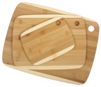 Core Bamboo Classic Two-Tone Board Combo Pack, Natural, Small/Medium/Large Core Bamboo Classic Two-Tone Board Combo Pack, Natural, Small/Medium/Large