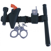 Child's Police Man Officer Belt Costume Prop Child's Police Man Officer Belt Costume Prop