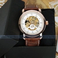 Luxury Gift Rose Gold Bezel Skeleton Automatic Mechanical Men Suit Wrist Watch Bargain!!! Luxury Gift Rose Gold Bezel Skeleton Automatic Mechanical Men Suit Wrist Watch Bargain!!!