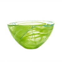 Kosta Boda #7050613, Contrast Bowl Lime, Medium Kosta Boda #7050613, Contrast Bowl Lime, Medium