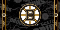 NHL Boston Bruins Fiber Reactive Beach Towel NHL Boston Bruins Fiber Reactive Beach Towel