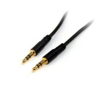 StarTech.com MU10MMS 10 feet Slim 3.5mm Stereo Audio Cable - M/M StarTech.com MU10MMS 10 feet Slim 3.5mm Stereo Audio Cable - M/M
