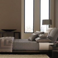 Hotel Collection Columns King Bedskirt Brown Hotel Collection Columns King Bedskirt Brown