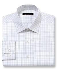 Anchor your fine dress shirt wardrobe with a handsome design from Michael Kors, classic but always current and crafted from soft cotton for a comfortable 9 to 5. Anchor your fine dress shirt wardrobe with a handsome design from Michael Kors, classic but always current and crafted from soft cotton for a comfortable 9 to 5.