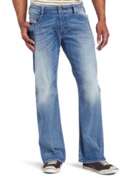 Diesel Men's Zathan Regular Bootcut Fit Jean