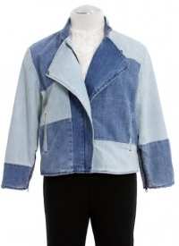 Citizens of Humanity Vagabond Patchwork Denim Jacket Large Citizens of Humanity Vagabond Patchwork Denim Jacket Large