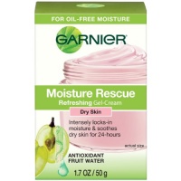 Garnier Skincare Moisture Rescue Refreshing Gel-Cream for Dry Skin for Dry Skin, 1.7 Fluid Ounce