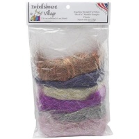 Embellishment Village Angelina Straight Cut Fibers, Classic, 6-Pack Embellishment Village Angelina Straight Cut Fibers, Classic, 6-Pack