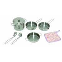 Cookin' For Kids Pots And Pans Set (Window Box) Cookin' For Kids Pots And Pans Set (Window Box)
