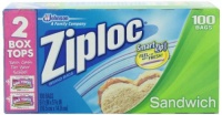 Ziploc Sandwich Bag Value Pack, 100 Count (Pack of 3) Ziploc Sandwich Bag Value Pack, 100 Count (Pack of 3)