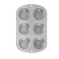 Wilton Recipe Right 6 Cup Regular Muffin Pan Wilton Recipe Right 6 Cup Regular Muffin Pan