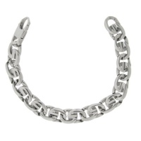 Men's Stainless Steel Fashion Link Bracelet, 8.5 Men's Stainless Steel Fashion Link Bracelet, 8.5