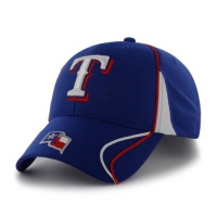MLB Texas Rangers Men's Vortex Structured Cap, One-Size, Royal MLB Texas Rangers Men's Vortex Structured Cap, One-Size, Royal