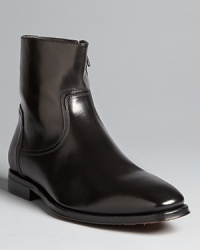 This swank dress boot features rich, refined leather to give your look that extra bit of polish. This swank dress boot features rich, refined leather to give your look that extra bit of polish.