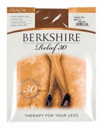 Berkshire Relief 30 Light Support Control Top Pantyhose Berkshire Relief 30 Light Support Control Top Pantyhose