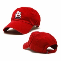St. Louis Cardinals Clean Up Adjustable Cap (Cardinal Red) St. Louis Cardinals Clean Up Adjustable Cap (Cardinal Red)