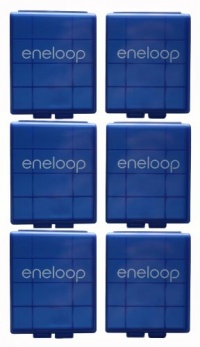 eneloop 166704298/6S Genuine AA/AAA Battery Storage Cases, 6 Pack eneloop 166704298/6S Genuine AA/AAA Battery Storage Cases, 6 Pack