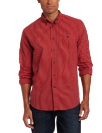 Nautica Men's Long-Sleeve Poplin Woven Shirt