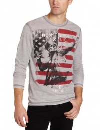 Marc Ecko Cut & Sew Men's Don't Tread Thermal Shirt Marc Ecko Cut & Sew Men's Don't Tread Thermal Shirt