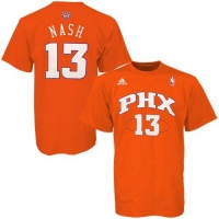 NBA adidas Phoenix Suns #13 Steve Nash Orange Net Player T-shirt NBA adidas Phoenix Suns #13 Steve Nash Orange Net Player T-shirt