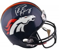 Peyton Manning Autographed Replica Helmet - Steiner Sports Certified - Autographed NFL Helmets Peyton Manning Autographed Replica Helmet - Steiner Sports Certified - Autographed NFL Helmets