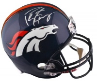 Peyton Manning Autographed Replica Helmet - Steiner Sports Certified - Autographed NFL Helmets