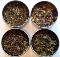 Heavenly Tea Leaves Tea Sampler, Organic White Tea, 4 Count Heavenly Tea Leaves Tea Sampler, Organic White Tea, 4 Count