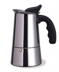 Laroma 18/10 Stainless Steel 6-Cup Stovetop Espresso Coffee Maker Laroma 18/10 Stainless Steel 6-Cup Stovetop Espresso Coffee Maker